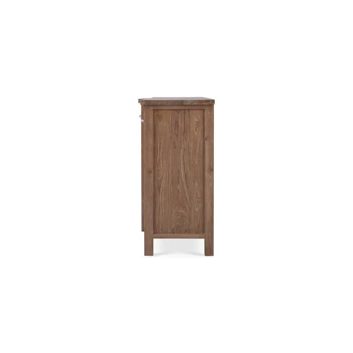 Silvia Reclaimed Teak 3 Door Sideboard-Bramble-BRAM-85054TSW-RNAT-Sideboards & Credenzas-2-France and Son