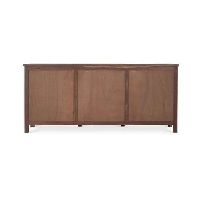 Silvia Reclaimed Teak 3 Door Sideboard-Bramble-BRAM-85054TSW-RNAT-Sideboards & Credenzas-4-France and Son