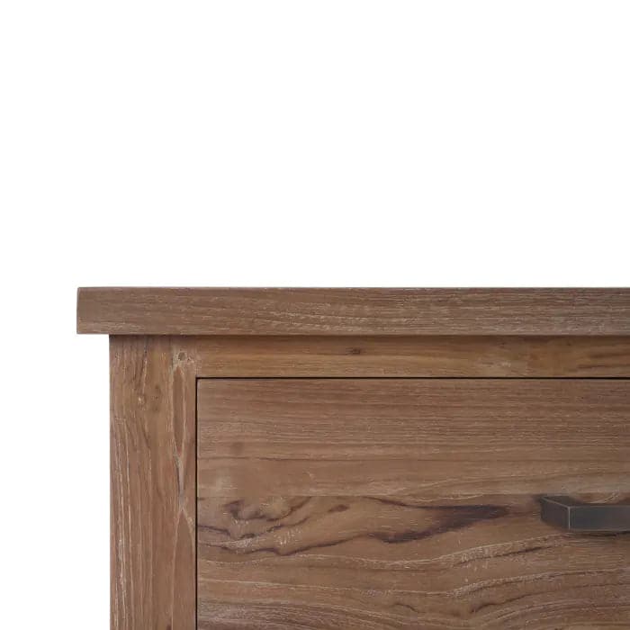 Silvia Reclaimed Teak 3 Door Sideboard-Bramble-BRAM-85054TSW-RNAT-Sideboards & Credenzas-5-France and Son