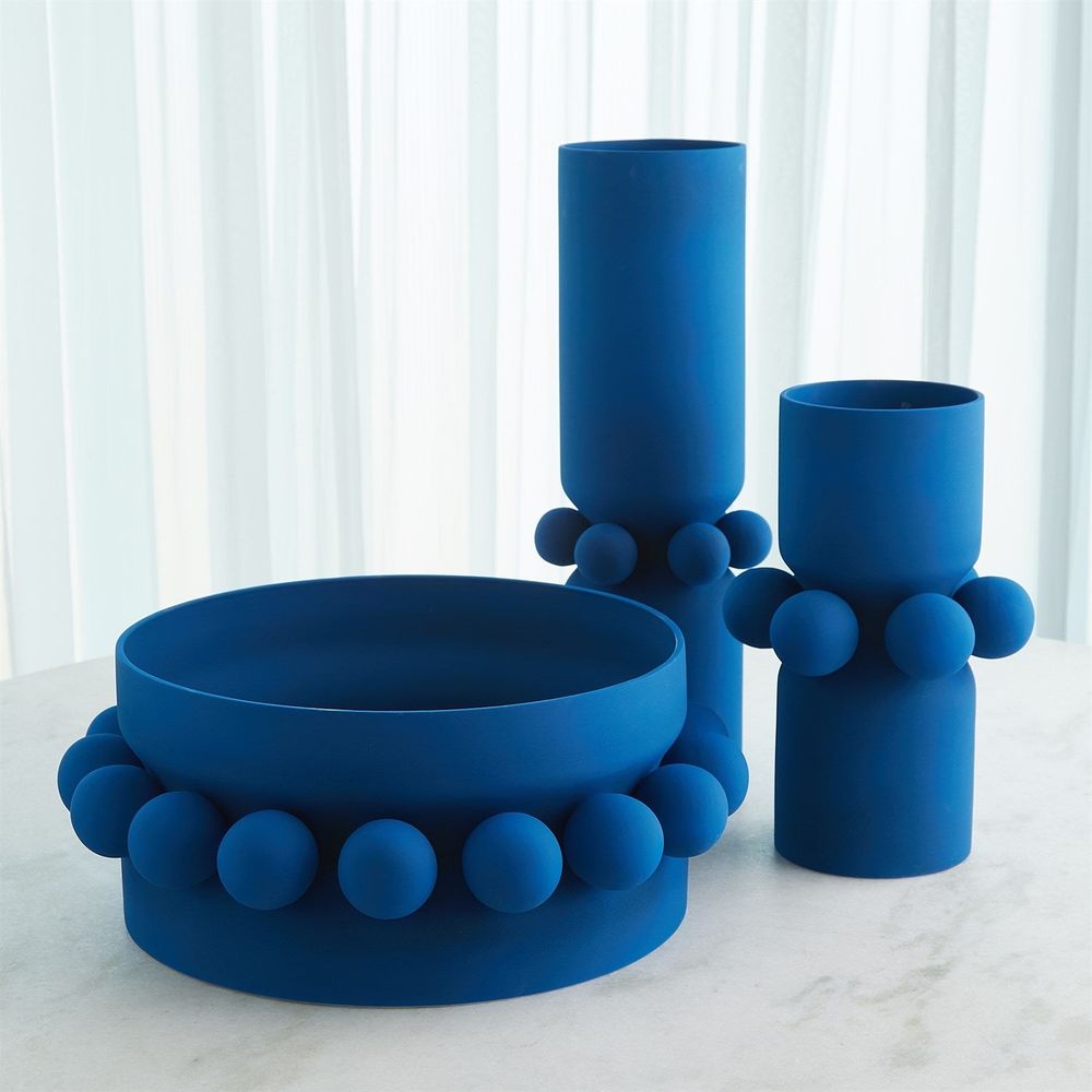 Hera Vase-Cobalt-Lg