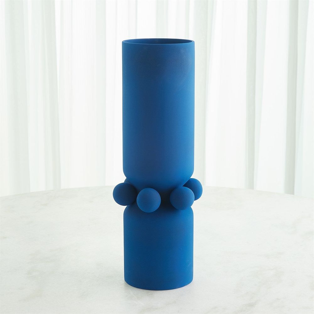 Hera Vase-Cobalt-Lg