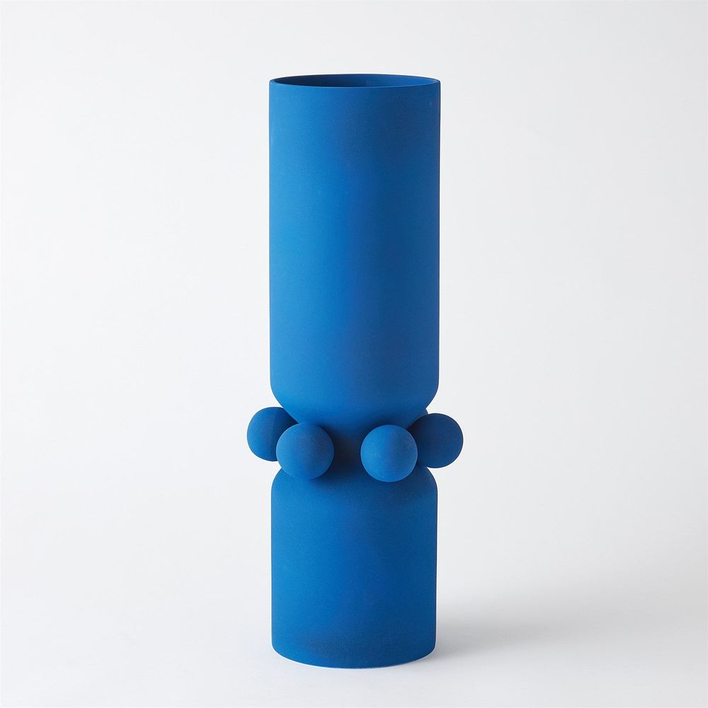 Hera Vase-Cobalt-Sm