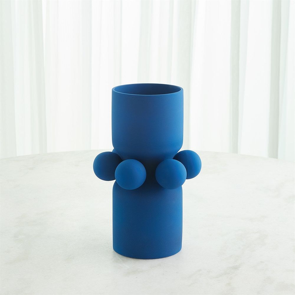 Hera Vase-Cobalt-Lg