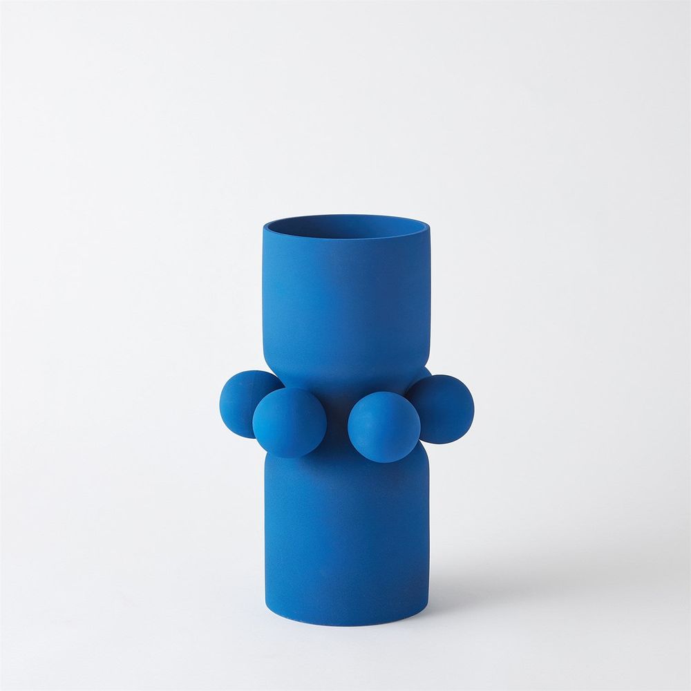 Hera Vase-Cobalt-Sm