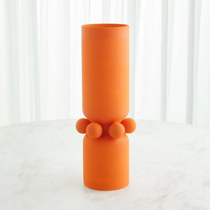 Hera Vase-Orange-Sm