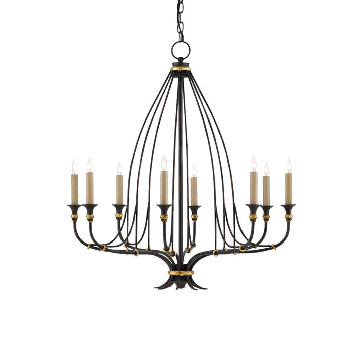 Folgate Small Black Chandelier