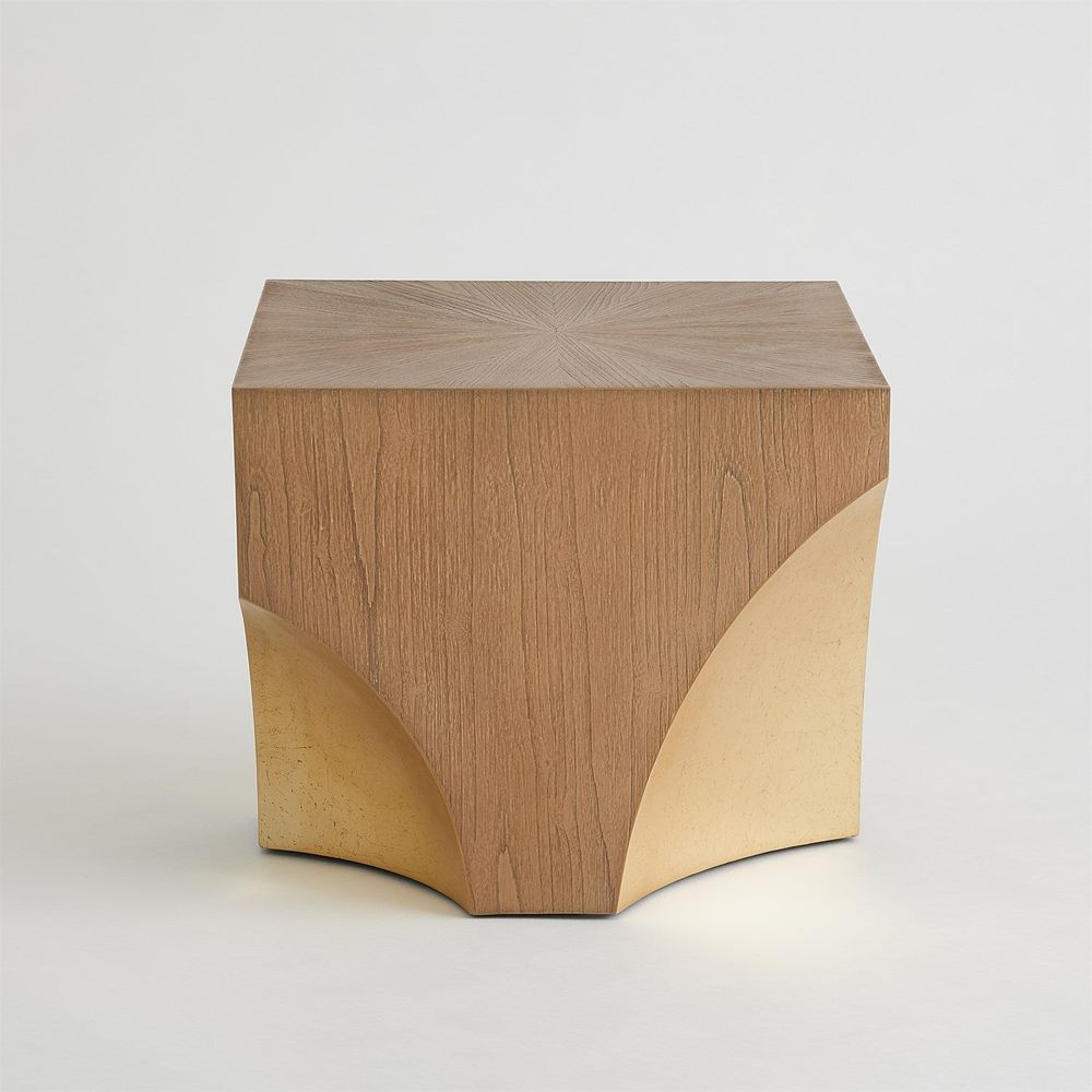 Coffee Tables Arches Bunching Table-Nutmeg/Champagne