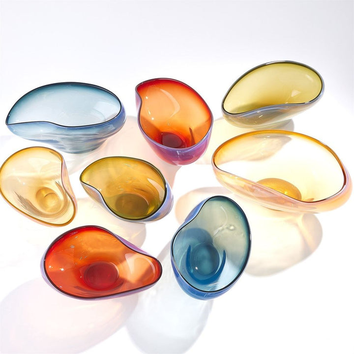 Harmony Bowl-Amber-Sm