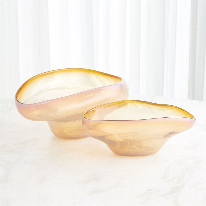 Harmony Bowl-Amber-Lg