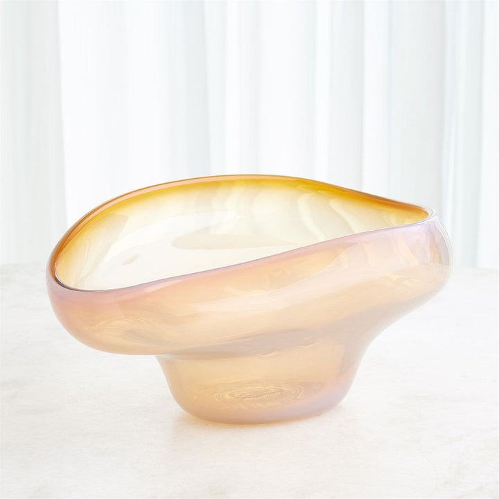 Harmony Bowl-Amber-Lg