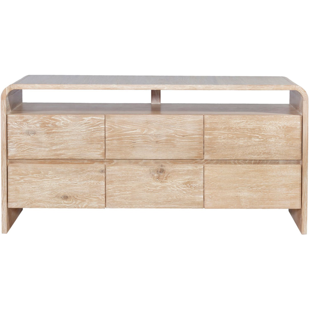 Cresthill Oak Wood Dresser — Natural