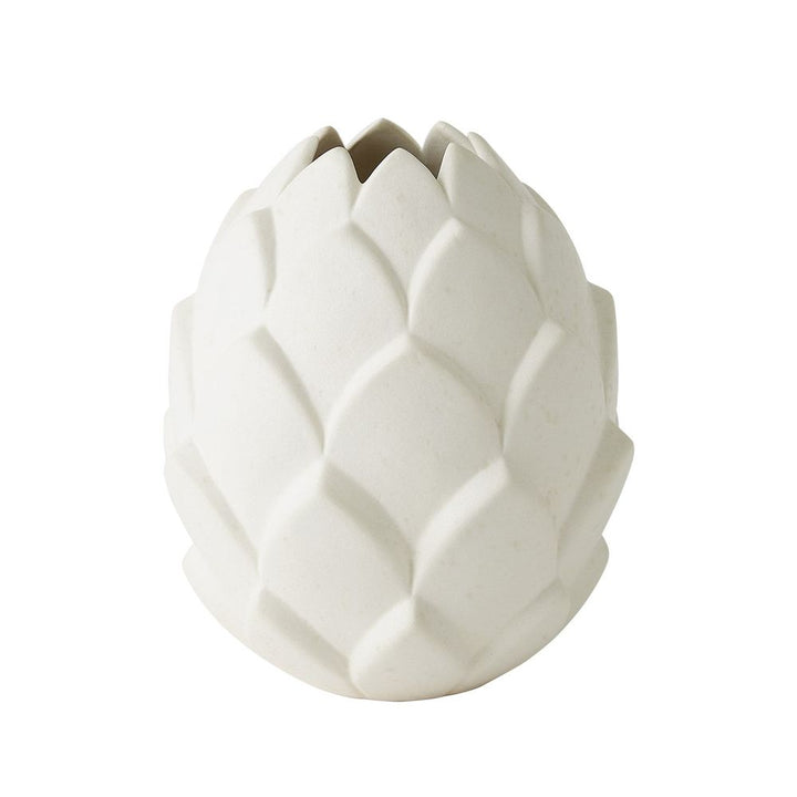 Artichaut Vase-White-Lg