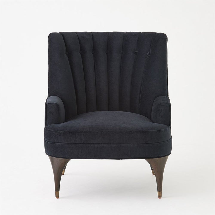 Lounge Chairs Duncan Chair-Black Velvet