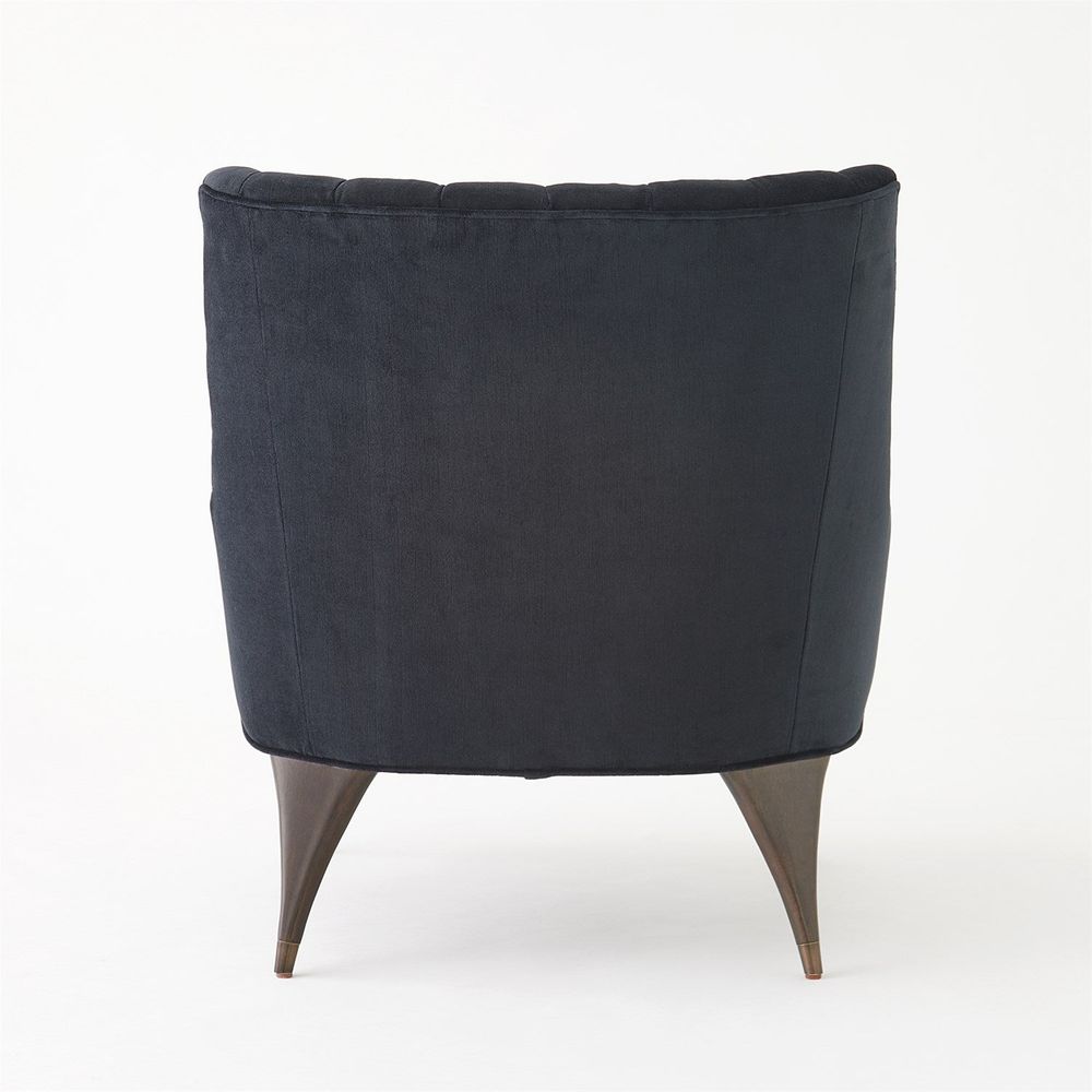 Lounge Chairs Duncan Chair-Black Velvet