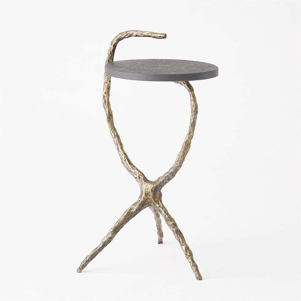 Side Tables Sprig Table-Brass