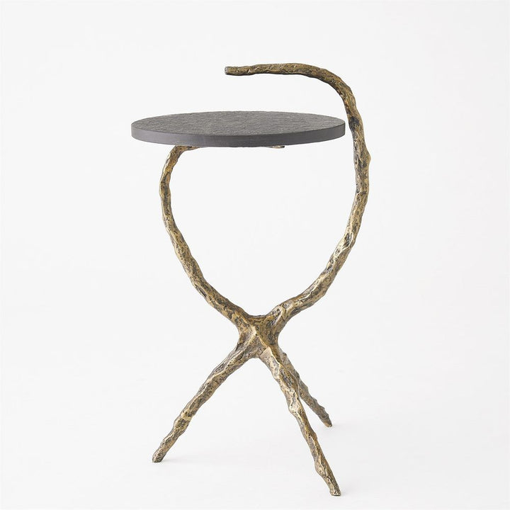 Side Tables Sprig Table-Brass