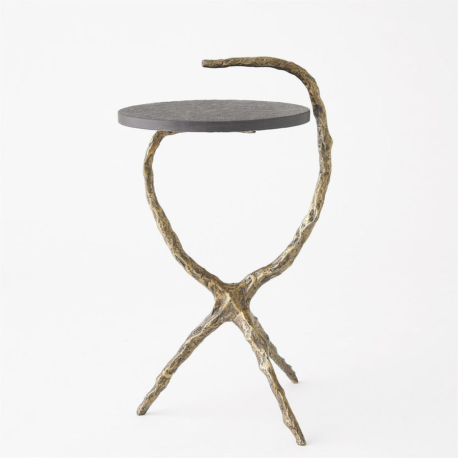 Side Tables Sprig Table-Brass