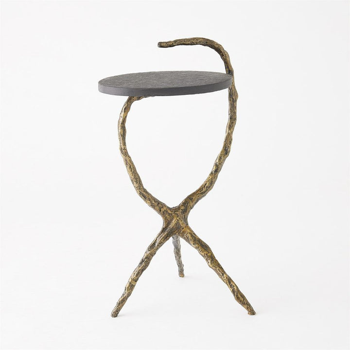 Side Tables Sprig Table-Brass