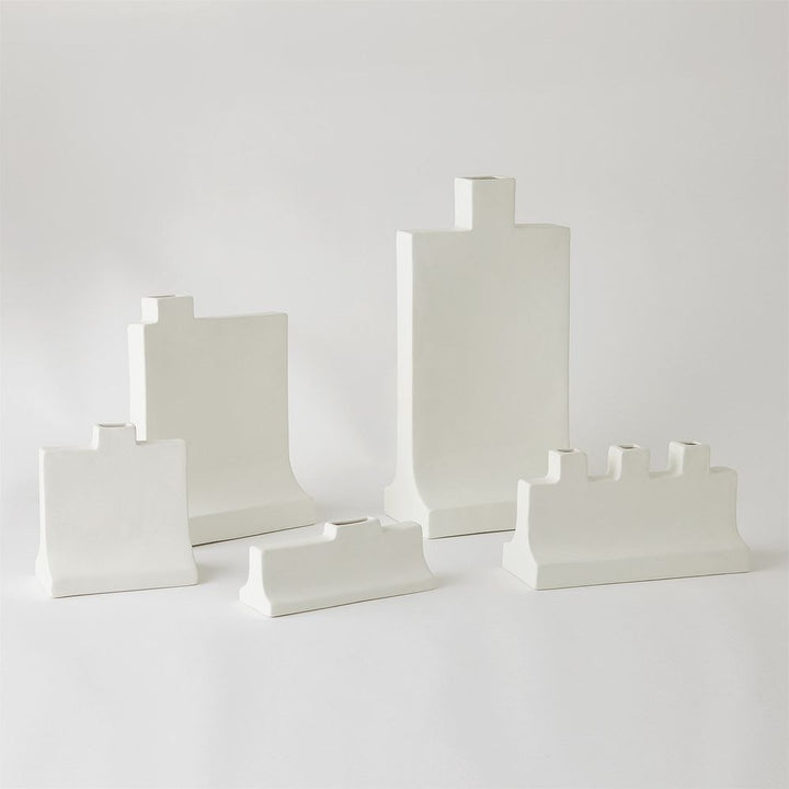 Vases Icon Wide Vase-Matte White-Lg