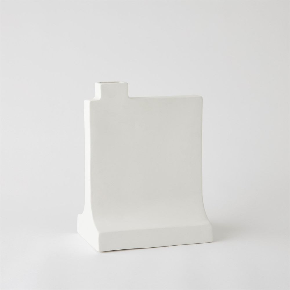 Vases Icon Vase-Matte White-Lg