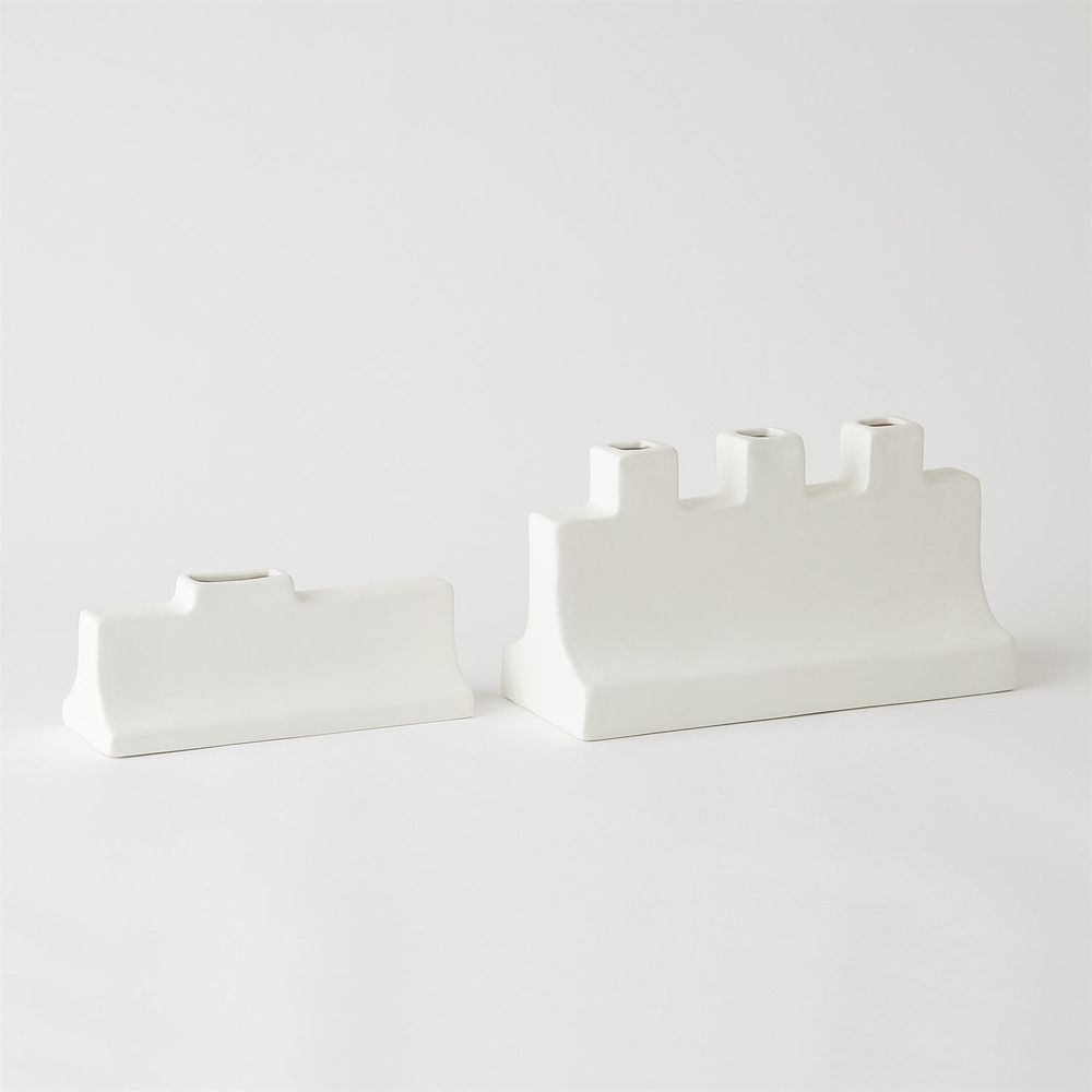 Vases Icon Wide Vase-Matte White-Lg