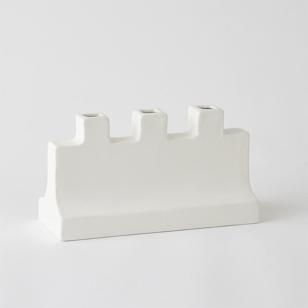 Vases Icon Wide Vase-Matte White-Lg