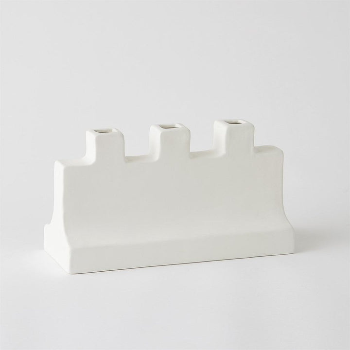 Vases Icon Wide Vase-Matte White-Lg