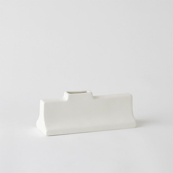 Vases Icon Wide Vase-Matte White-Lg