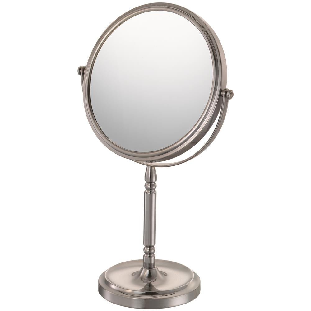 Recessed Base Freestanding Magnified Mirror