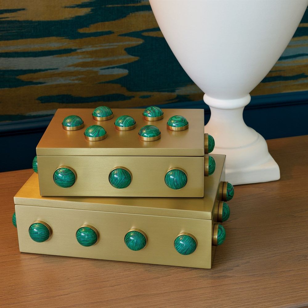 Boxes Pandora Malachite Box-Lg