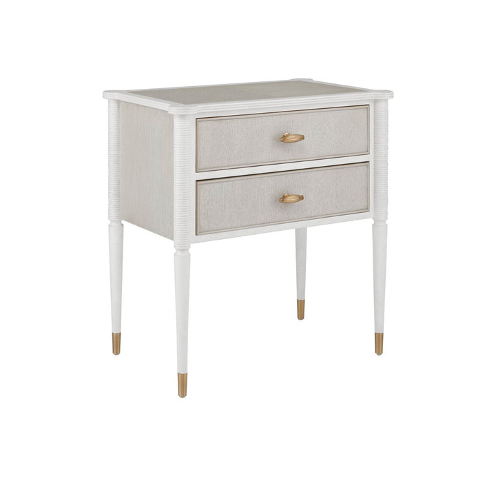 Aster White Nightstand