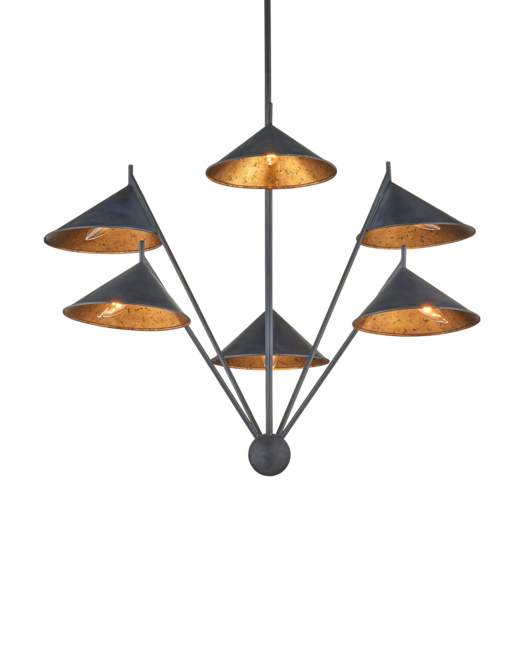 Chandeliers Serpa Medium Black Chandelier