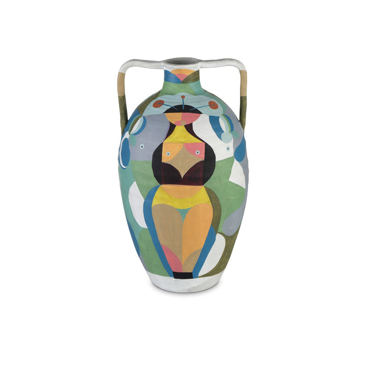 Amphora Medium Multi-Colored Vase