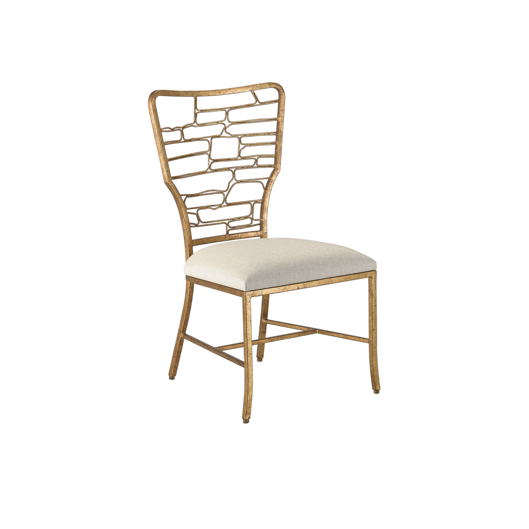 Vinton Gold Chair, Appeal Sand
