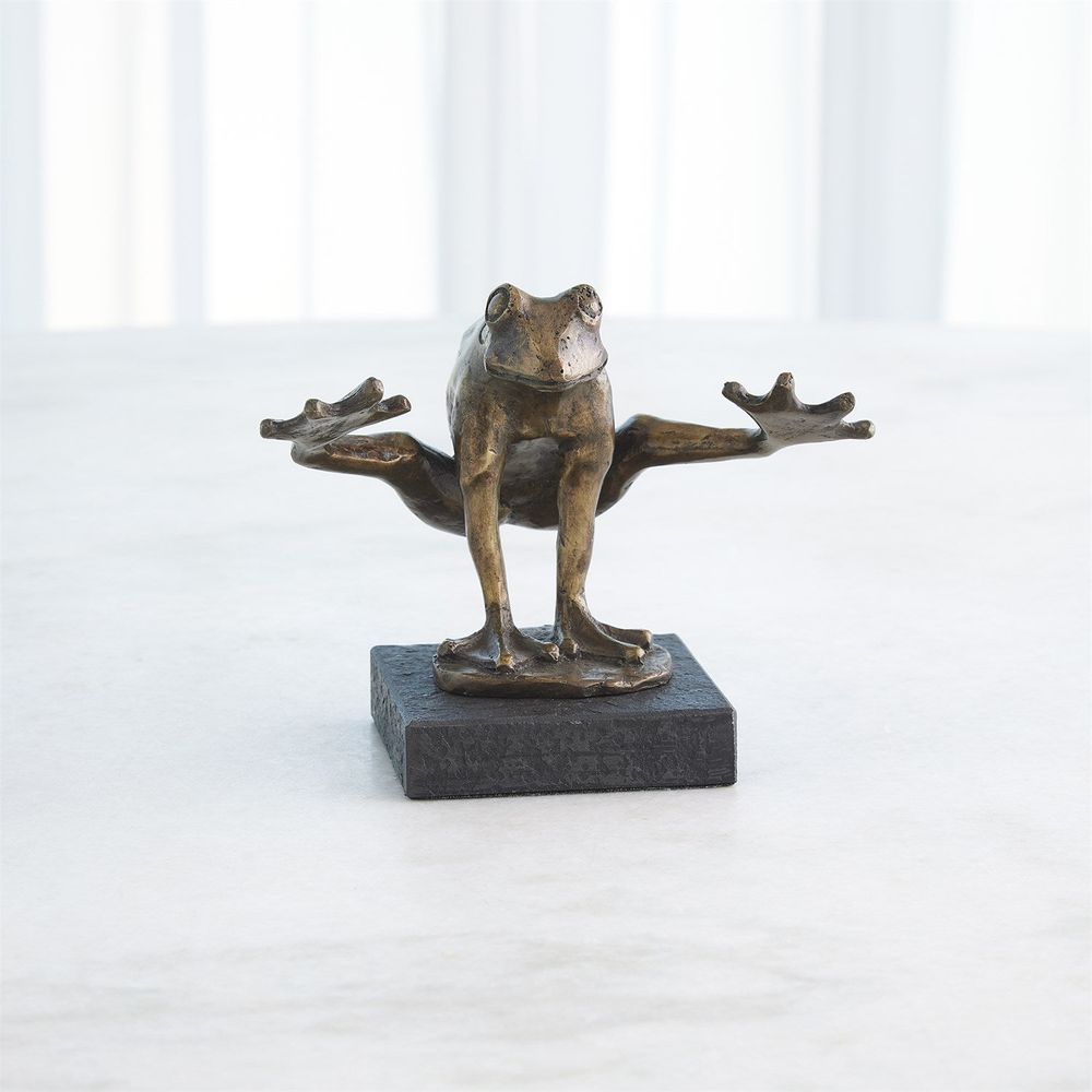 Decorative Objects Leap Frog-Bronze