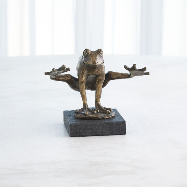 Decorative Objects Leap Frog-Bronze