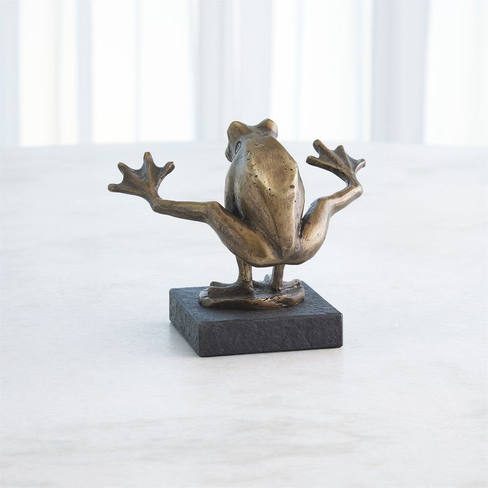 Decorative Objects Leap Frog-Bronze