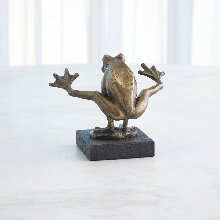 Decorative Objects Leap Frog-Bronze