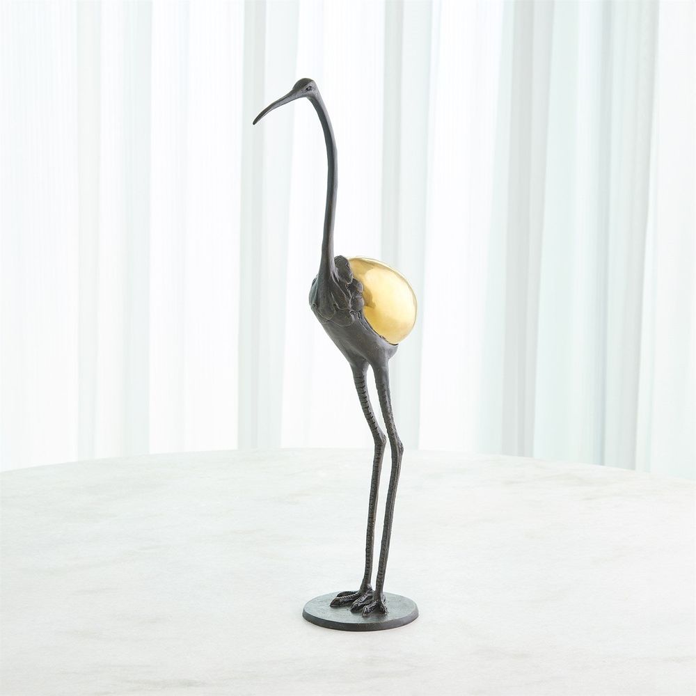 Decorative Objects Precious Egg Sculpture-Brass