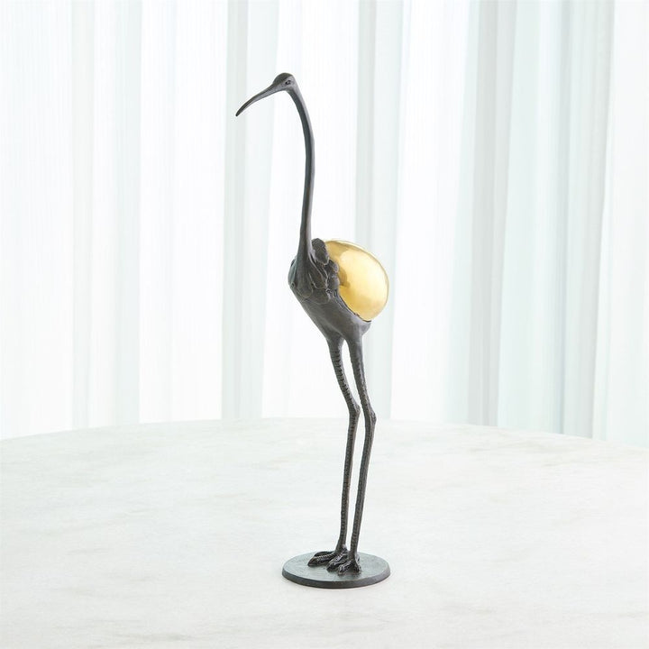 Decorative Objects Precious Egg Sculpture-Brass