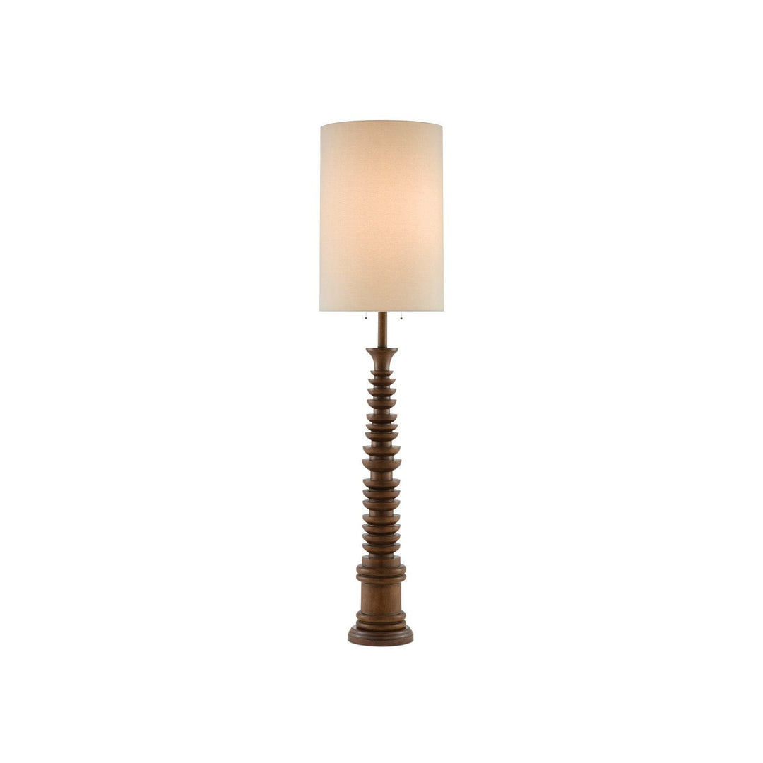 Malayan Natural Floor Lamp