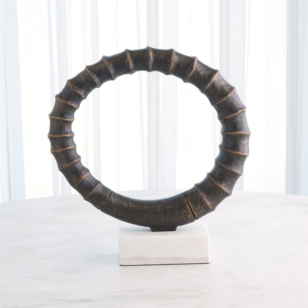 Decorative Objects Infinity Horn Sculpture-Bronze