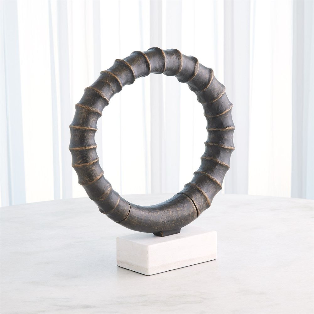 Infinity Horn Sculpture-Bronze