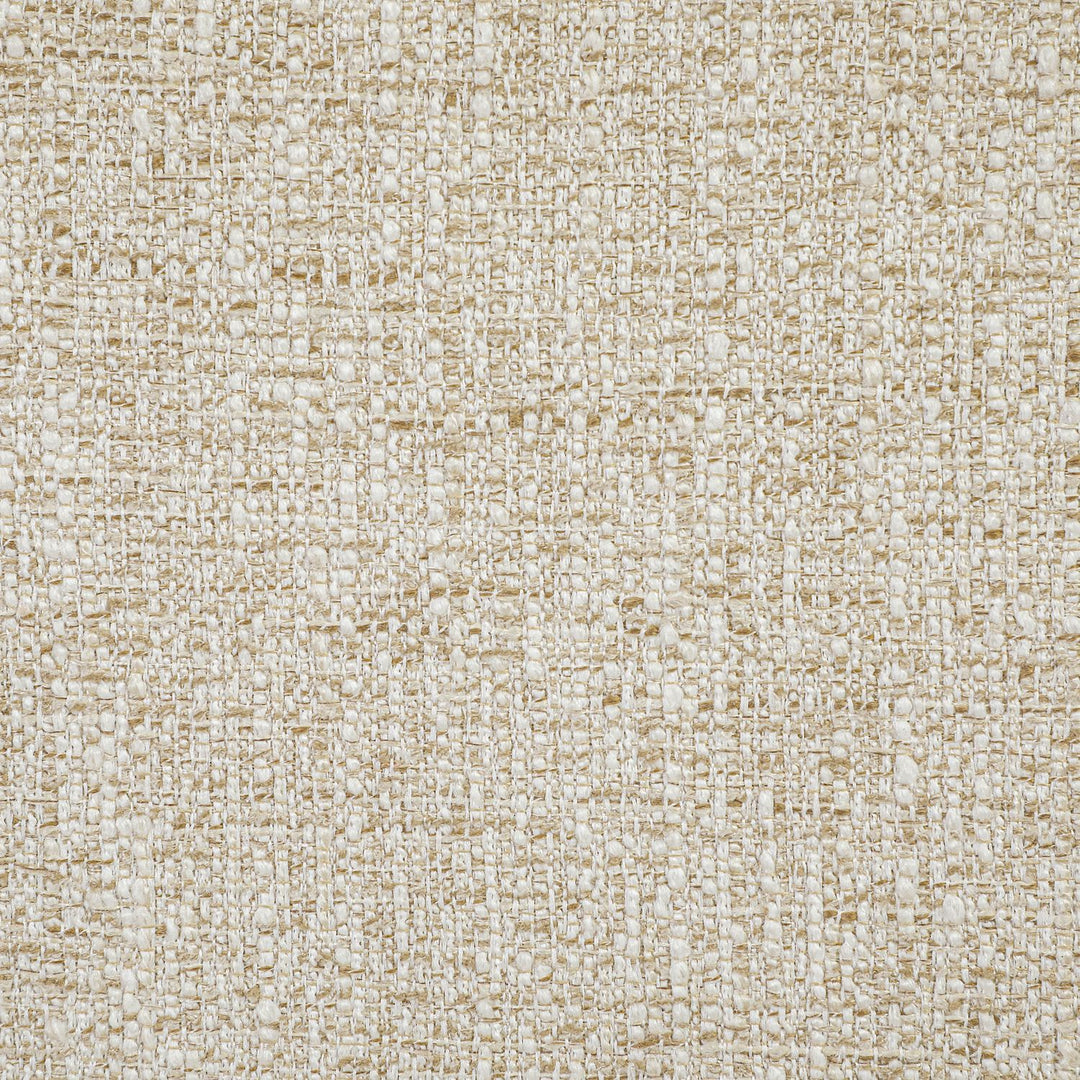 Marlowe Linen Textured Fabric Upholstered Swivel Dining Arm Chair — Beige / Stained Brown