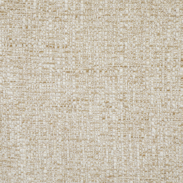 Marlowe Linen Textured Fabric Upholstered Swivel Dining Arm Chair — Beige / Stained Brown