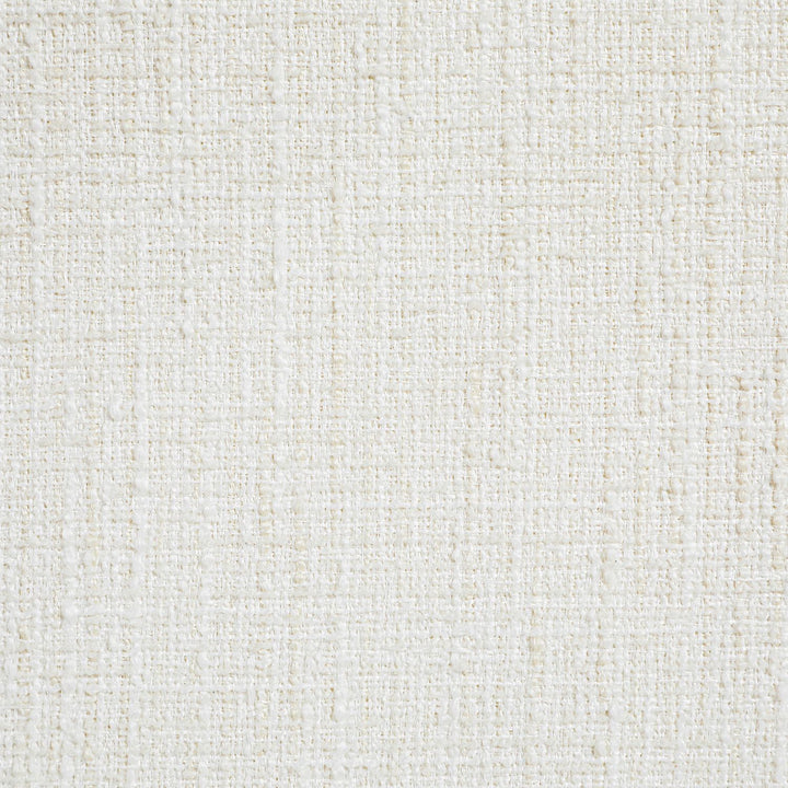 Marlowe Linen Textured Fabric Upholstered Swivel Dining Side Chair — Cream / Stained Brown