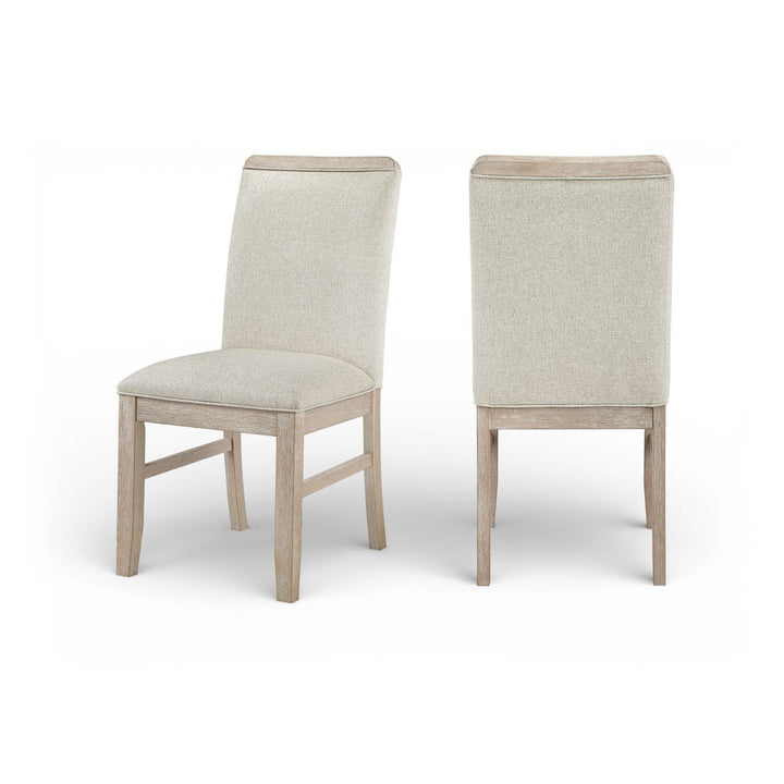 Ananda Beige Fabric Upholstered Dining Chair
