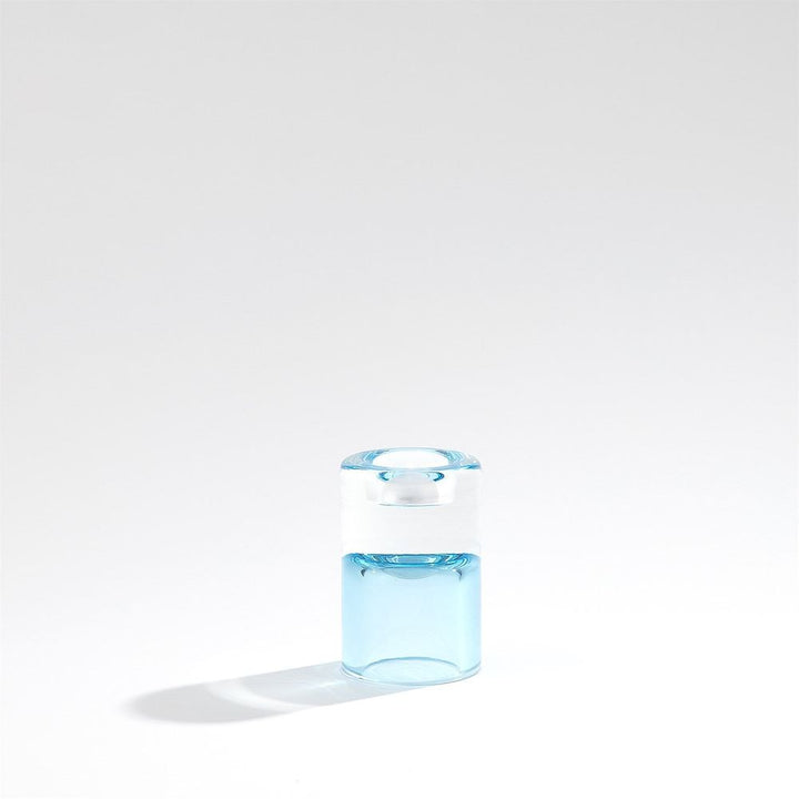 Radiant T-Lite Holder/Vase-Blue-Sm