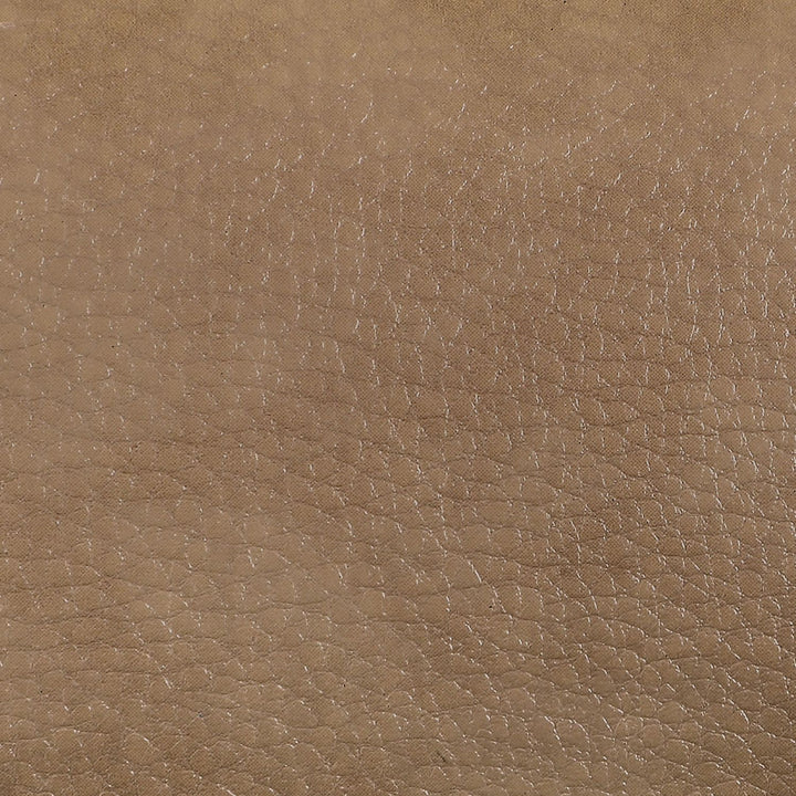 Ellis Cane And Vegan Leather Upholstered Dining Chair — Tan / Brown