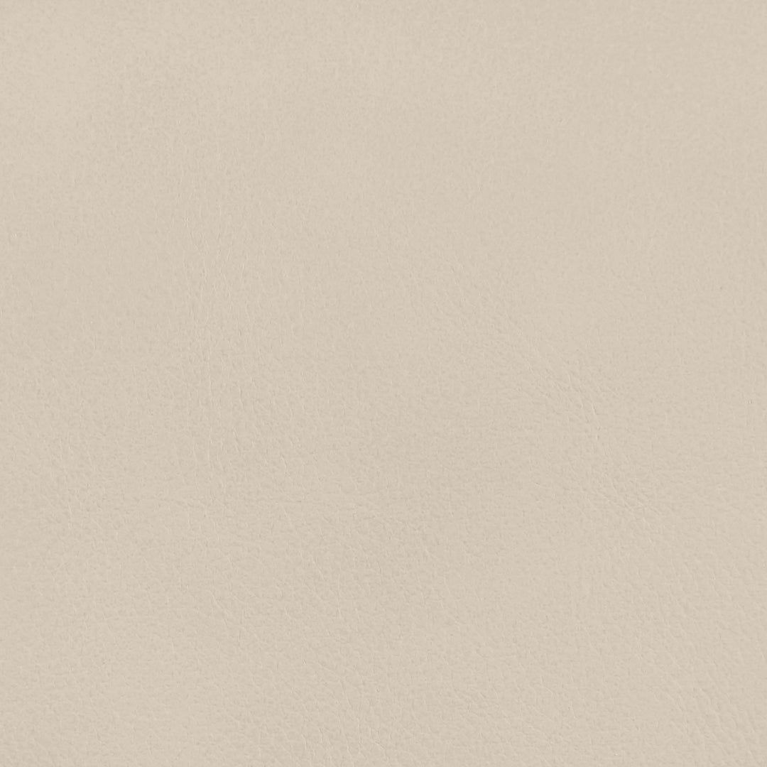 Ellis Cane And Vegan Leather Upholstered Counter Stool — Beige / Brown